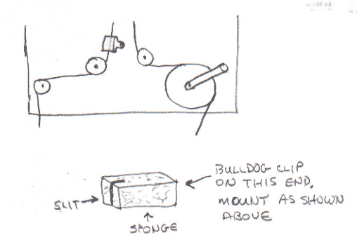 Freaner, Claude Binder Drive Belt Cleaner Drawing